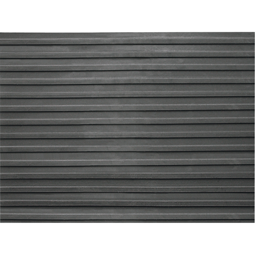 Tapis standard no 381, Couloir, 4' x 150' x 1/8", Noir Equipex