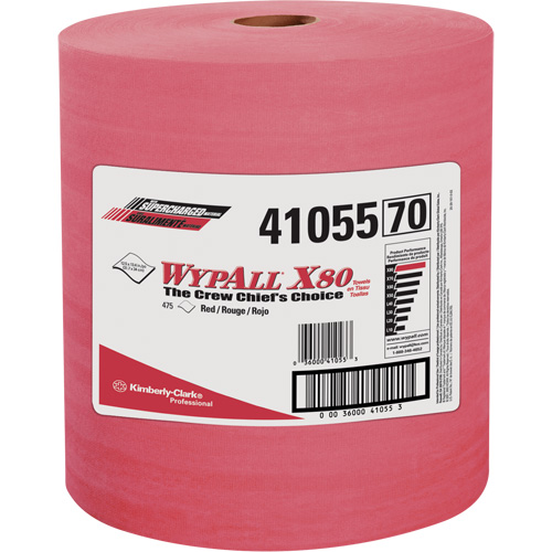 Chiffons X80, Robuste, 13-2/5' lo x 12-1/2" la Equipex