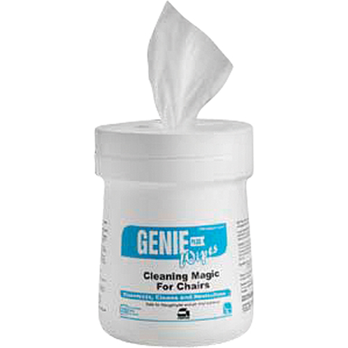 Nettoyants & d&eacute;sinfectants - nettoyant pour chaises genie plus, 7" x 6", 160 lingettes Equipex