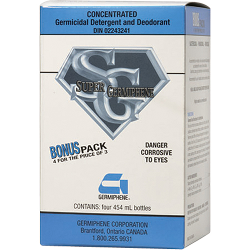D&eacute;sinfectant Super Germiphene, 454 ml, Bouteille Equipex