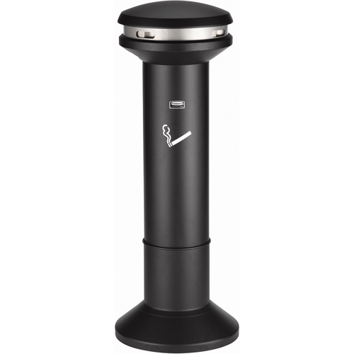 Solutions pour la gestion des m&eacute;gots de cigarettes Infinity, Sur pied, M&eacute;tal, Capacit&eacute; 6,7 gal., Hauteur 39-4/5" Equipex