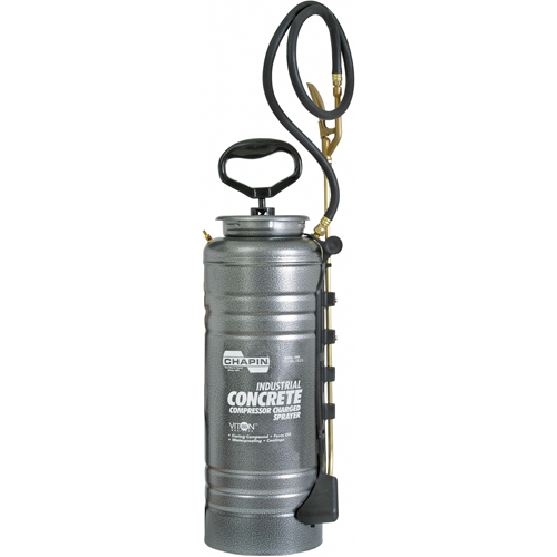 Pump Free Compressor Charged Sprayers, 3.5 gal. (13.25 L), Steel, 24" Wand Equipex