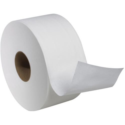 Advanced Soft Mini Toilet Paper, Jumbo Roll, 2 Ply, 751' Length, White Equipex