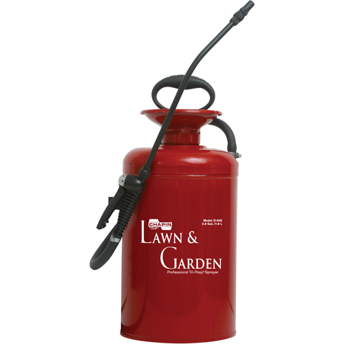 Lawn & Garden Series Tri-Poxy Sprayer, 2 gal. (7.6 L), Steel, 12" Wand Equipex
