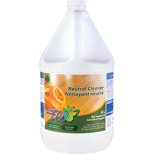 Nettoyants neutres &agrave; l'huile de tangerine, 4 L, Cruche Equipex
