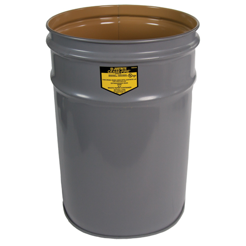 Baril de cendrier gris Cease-Fire Equipex