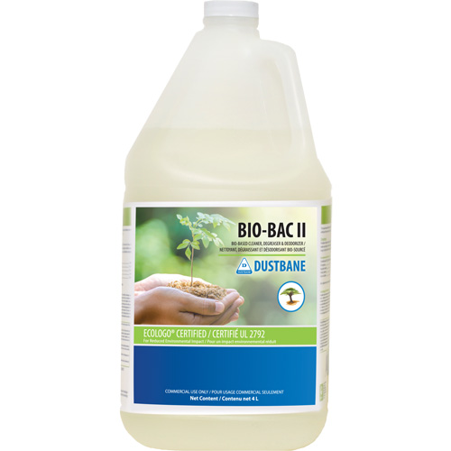 Nettoyants et d&eacute;graissants Bio-Bac II, 4 L/4,0 L Equipex