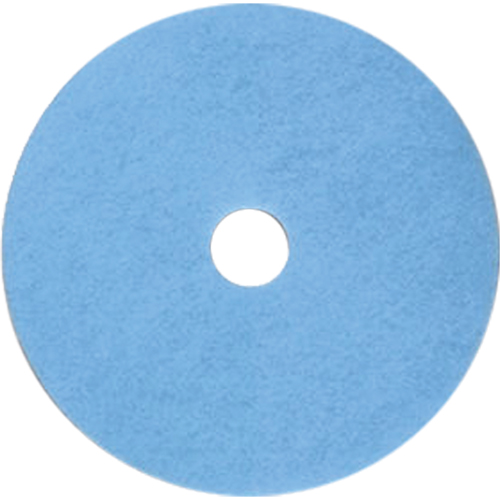 Floor Maintenance Pads, 19", Burnishing, Blue Equipex