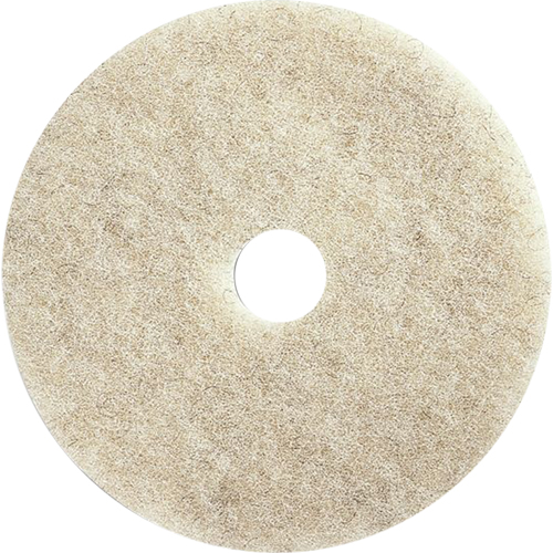 Floor Maintenance Pads, 27.75", Burnishing, Brown Equipex