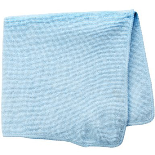 Light Commercial Cleaning Cloth, Microfibre, Blue Equipex
