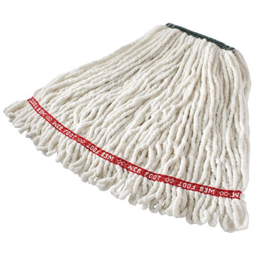 Vadrouille humide Web Foot sans r&eacute;tr&eacute;sissement, Antimicrobien, Fil, 20 oz, Style Boucle Equipex