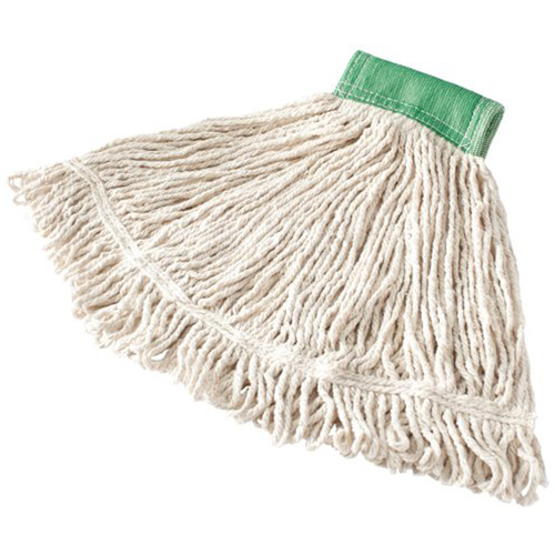 Super Stitch Wet Mop, Floor Finishing, Cotton/Yarn, 15.7 oz., Loop Style Equipex