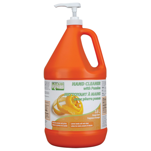 Nettoyant pour les mains &agrave; l'orange, Pierre ponce, 3,6 L, Cruche, Orange Equipex