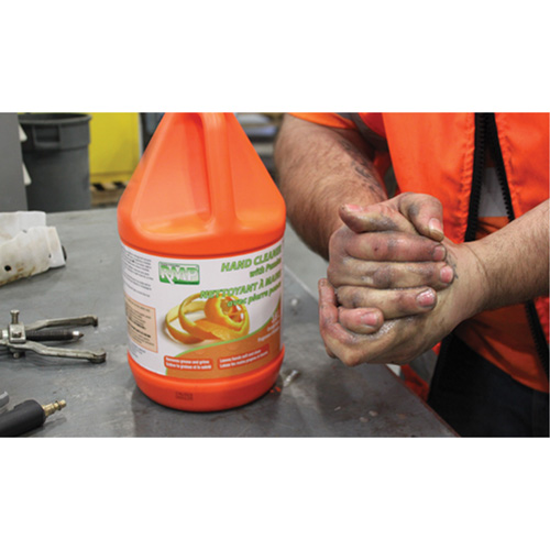 Nettoyant pour les mains &agrave; l'orange, Pierre ponce, 3,6 L, Cruche, Orange Equipex