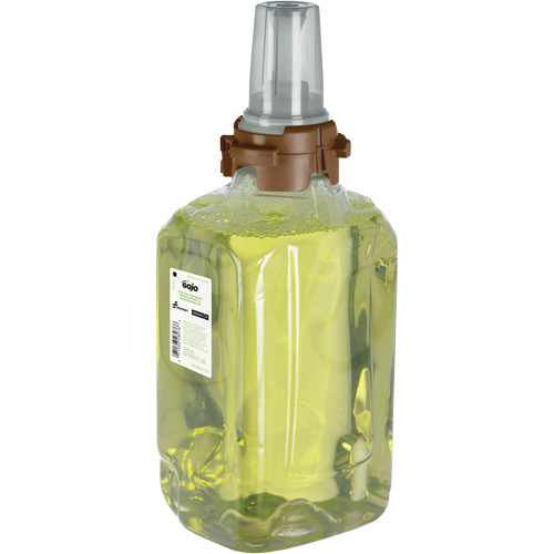 Savon mousse de douche et pour les mains pour distributeur ADX-12 de GOJO, 1250 ml, Gingembre et agrumes, Cartouche en plastique Equipex