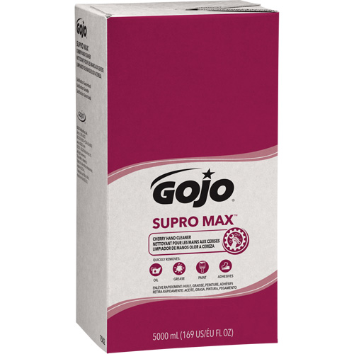Distributeur de savon pour les mains SUPRO MAX ou GOJO PRO TDX, Lotion, 5000 ml, Recharge, Cerise Equipex