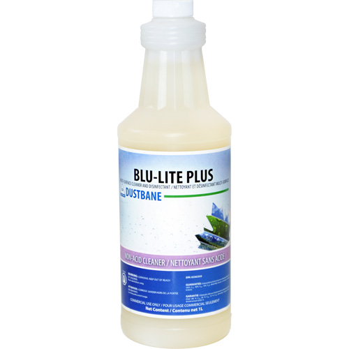Blu-Lite Plus Multi-Surface Cleaner and Disinfectant, 1 L, Bottle Equipex