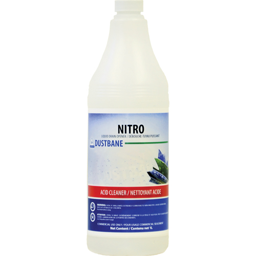 D&eacute;boucheur de drain liquide Nitro, 1 L, Bouteille Equipex