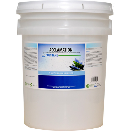 Acclamation All-System Floor Finish, 20 L, Drum Equipex