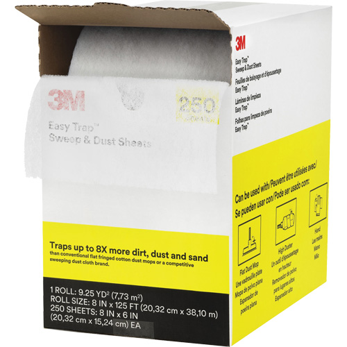 Easy Trap Dusters, Microfibre, White Equipex