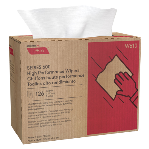 Chiffons enchev&ecirc;tr&eacute;s HP Pro Tuff-Job, Robuste, 16-3/4" lo x 9-3/4" la Equipex