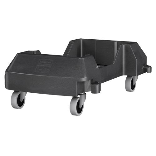 Slim Jim&reg; Trolley, Polypropylene, Black, Fits: 11" x 20" Equipex