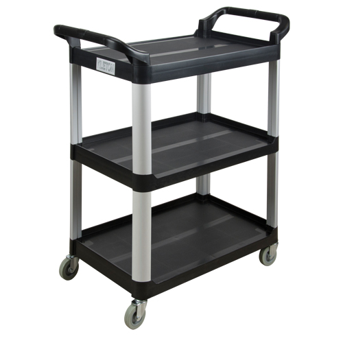Chariot utilitaire, 3 tiers, 16-3/4" x 37" x 33-1/2", Capacit&eacute; 250 lb Equipex