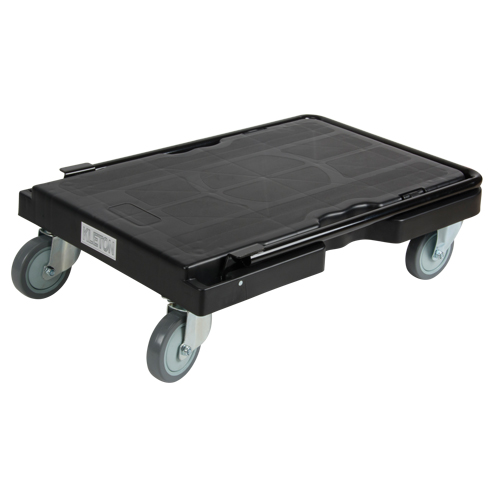 Trolley, 31-3/4" L x 20-1/2" W, 500 lbs. Cap., Rubber Wheels Equipex