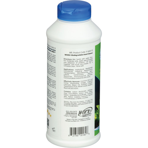 Biodegradable Hand Cleaner, Powder, 0.406 lbs., Bottle, Scented Equipex