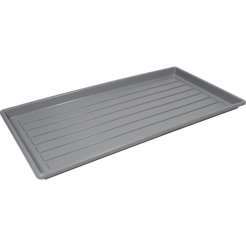 Wet Shoe/Boot Tray, Plastic, Grey, 27" L x 14" W Equipex