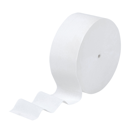 Papier hygi&eacute;nique JRT junior Scott, Rouleau Sans rouleau central, 1 Pli, Longueur 2300', Blanc Equipex
