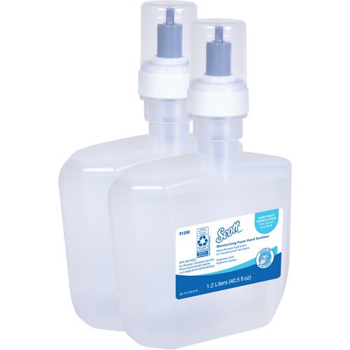Scott&reg; Pro Moisturizing Foam Hand Sanitizer, 1200 ml, Cartridge Refill, 62% Alcohol Equipex