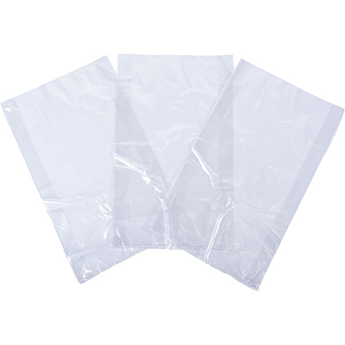 Poly Bags, Open Top, 8" x 3-1/2", 1 mils Equipex