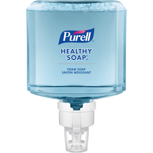 Savon doux pour les mains ES8 Healthy Soap, Mousse, 1,2 L, Sans parfum Equipex