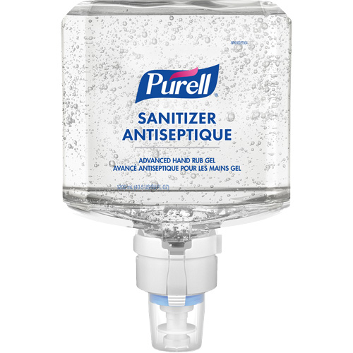 Gel d&eacute;sinfectant avanc&eacute; pour les mains ES8, 1200 ml, Cartouche de recharge, 70 % alcool Equipex