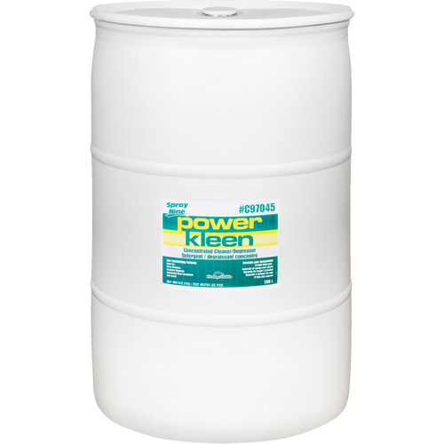 Produit nettoyant pour nettoyeur de pi&egrave;ces Power Kleen, 208 L, Baril Equipex