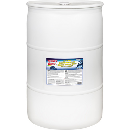 Nettoyant pour salle de presse Spray Nine, 208 L, Baril Equipex