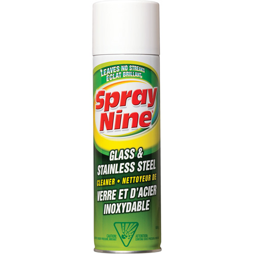 Nettoyant pour verre et acier inoxydable, 600 g, Canette a&eacute;rosol Equipex