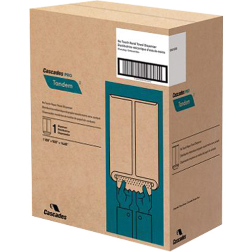 Pro Tandem Hand Towel Dispenser, No-Touch, 11.5" W x 9" D x 16.6" H Equipex