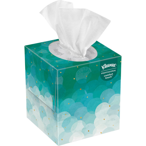 Papiers-mouchoirs Upright de Kleenex, 2 pli, 7,8" lo x 8,3" la, 95 feuilles/boîte Equipex