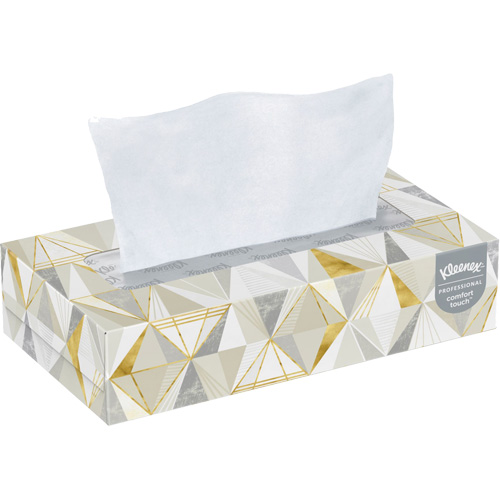Kleenex&reg; Facial Tissue - Convenience Case, 2 Ply, 7.8" L x 8.3" W, 125 Sheets/Box Equipex