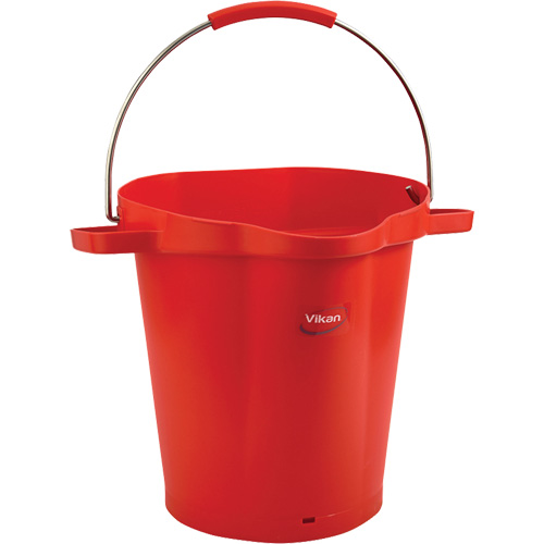Food Hygiene Bucket, Red, 5 US gal. Equipex