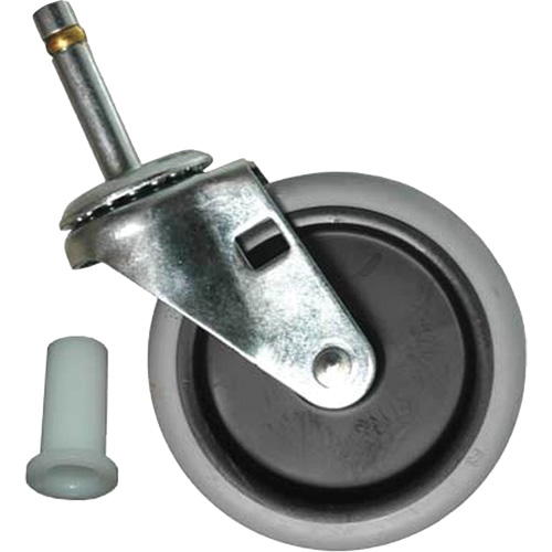 Roulette &agrave; tige de rechange pour chariot Rubbermaid Equipex