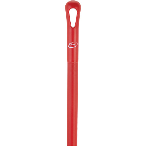 Manche ultra hygi&eacute;nique, Balai/Grattoir/Raclette, Rouge, Ergonomique, 59" lo Equipex