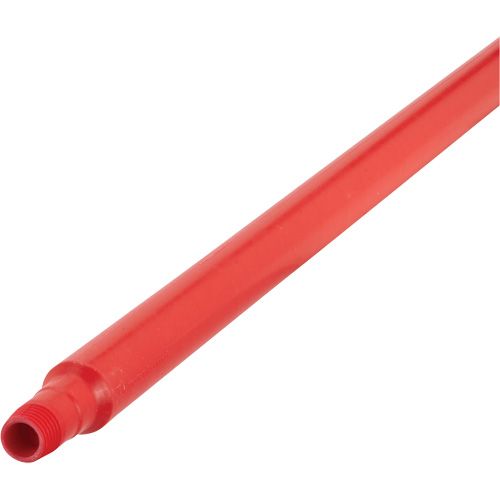 Manche ultra hygi&eacute;nique, Balai/Grattoir/Raclette, Rouge, Ergonomique, 59" lo Equipex