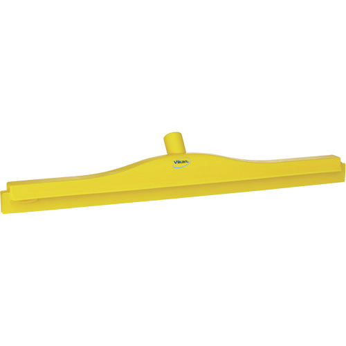Double Blade Ultra Hygiene Squeegee, 24", Yellow Equipex