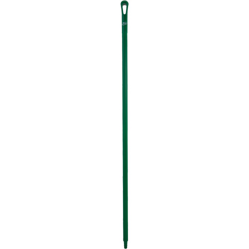Manche ultra hygi&eacute;nique, Balai/Grattoir/Raclette, Vert, Ergonomique, 59" lo Equipex