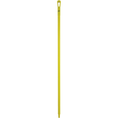 Manche ultra hygi&eacute;nique, Balai/Grattoir/Raclette, Jaune, Ergonomique, 59" lo Equipex