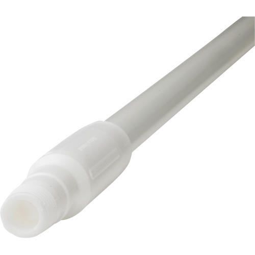 Handle, Broom/Scraper/Squeegee, White, Standard, 59" L Equipex