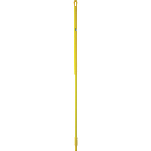 Handle, Broom/Scraper/Squeegee, Yellow, Standard, 59" L Equipex
